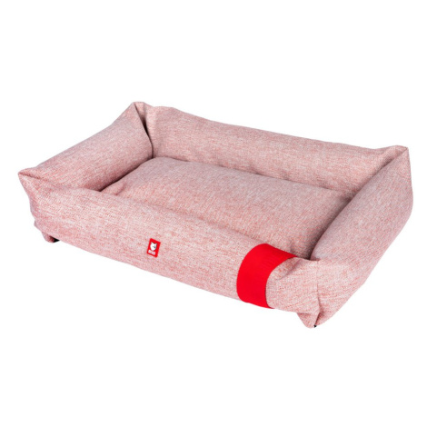 NUFNUF Pelech pro psy BED BOBBIE - růžová Velikost: L   (75 x 95 x 25)