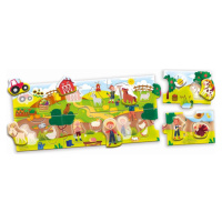 Carotina baby Puzzle panorama Farma 105366 LISCIANI