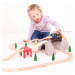 Bigjigs Rail Dřevěný set vysokohorská dráha