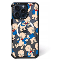 Pouzdro pro Apple Iphone 15 Plus Prasátko Porky 001 Looney Tunes Magsafe Průhledné