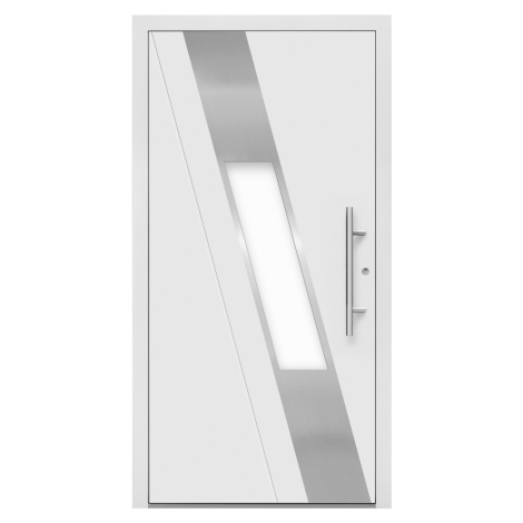 Splendoor Hliníkové vchodové dveře Moderno M540/B, bílé, 110 P