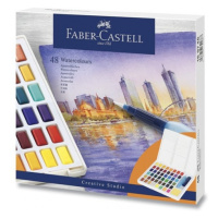 Vodové barvy Faber Castell s paletou 48 ks Faber-Castell