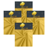 Top textil Prostěradlo Jersey Standard 90x200 cm, 4 ks, žlutá