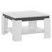 Konferenční stolek Sam bílá/grafit
