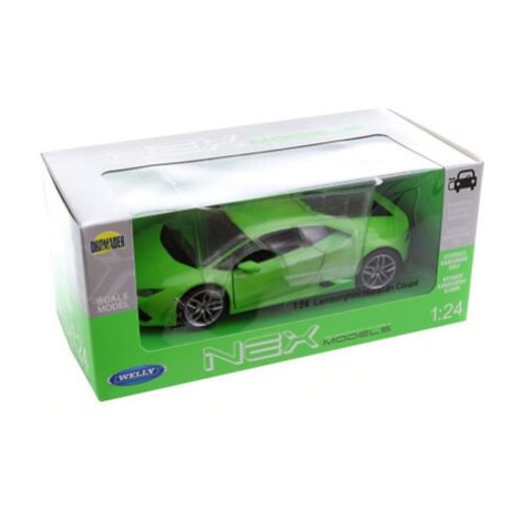 Welly Kovový model Lamborghini Huracán Coupé zelené 1:24