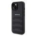 AMG hard obal na iPhone 15 6.1" Black Leather Debossed Lines