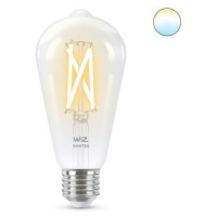 LED Žárovka WiZ Tunable White Filament 8718699787172 E27 ST64 6,7-60W 806lm 2700-6500K, stmívate
