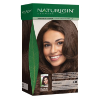 NATURIGIN Organic Based 100% Permanent Hair Colours Brown 4.0 barva na vlasy 115 ml