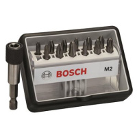 BOSCH Sada šroubovacích bitů Robust Line, M PH/PZ, verze Extra Hard, 12+1 kusů 2.607.002.564