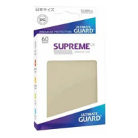 60 Ultimate Guard Supreme UX Japanese Size Sleeves (Sand) (English; NM)