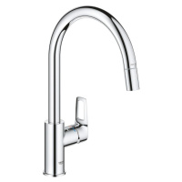 Dřezová baterie Grohe Start Loop s vytahovací sprškou chrom 30556000