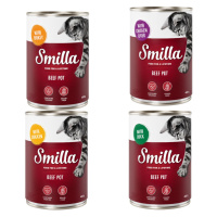 Výhodné balení Smilla hovězí konzerva 24 x 400 g - míchané balení