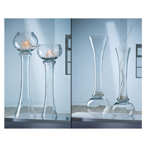 Skleněná váza nebo svícen 101cm Gilde handwerk