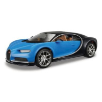 Maisto Kit Bugatti Chironmodel ke skládánímodro černá 1:24