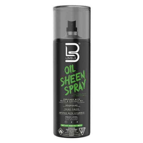 EXP:10/24) L3VEL3 Oil Sheen Spray - sprej s vysokým leskem, 383g