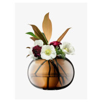 Váza Epoque, v. 18 cm, lesklý jantar - LSA international