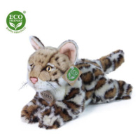 Rappa Plyšový ocelot ležící 25 cm ECO-FRIENDLY