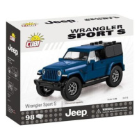 Cobi Jeep Wrangler Sport S 1:35, modrý, 98 k