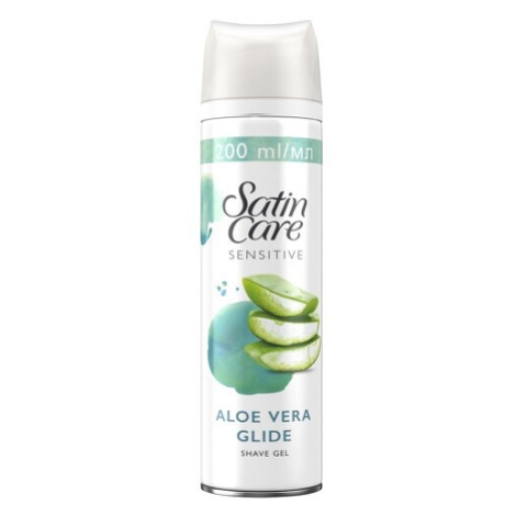 Satin Care Sensitive Aloe vera gel na holení 200ml