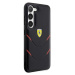 Ferrari FEHCS23SPBAK hard silikonové pouzdro Samsung Galaxy S23 5G black Hot Stamp Lines