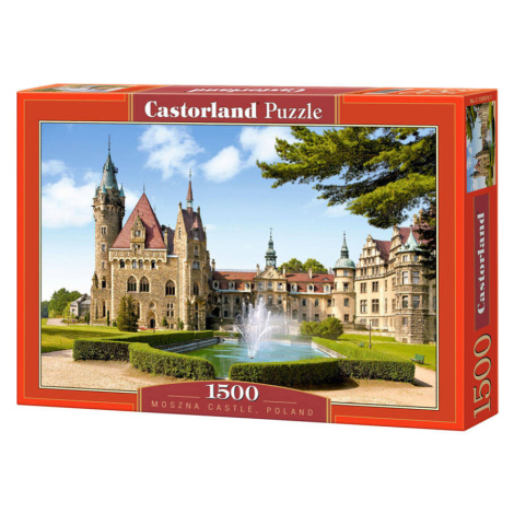 mamido  Puzzle 1500 dílků Zámek Moszna, Polsko