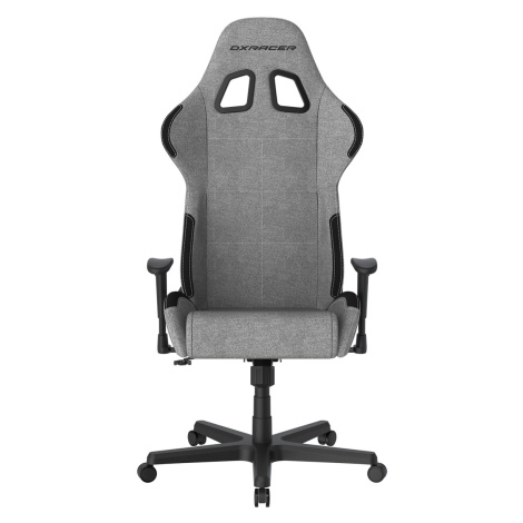 Herní židle DXRacer FORMULA šedo-černá, látková