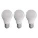 EMOS LED žárovka True Light A60 7,2W E27 teplá bílá, 3 ks