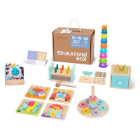 eliNeli Sada naučných hraček pro děti od 1 roku (13–⁠18 měsíců) - edukativní box