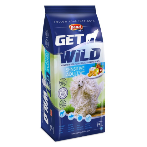 GetWild Sensitive Adult 15 kg (307251) Panzi
