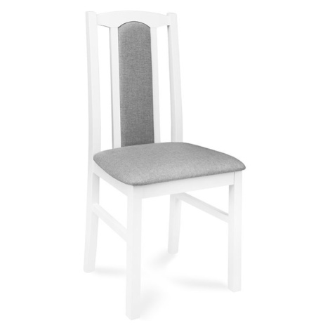 Židle CIBUS bílo šedá KONSIMO