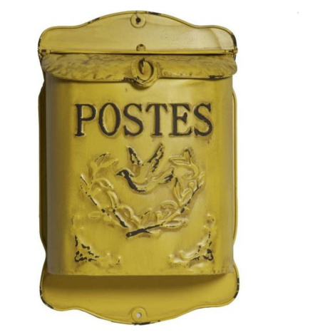 Poštovní schránka Antic Line Jaune