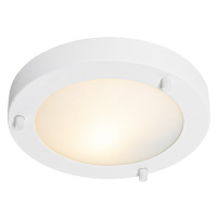 Moderní stropní svítidlo bílé 18 cm IP44 - Yuma