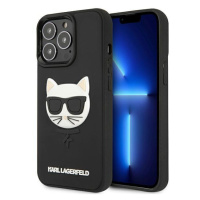 Karl Lagerfeld KLHCP13LCH3DBK hard silikonové pouzdro iPhone 13 / 13 Pro 6.1