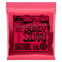 Ernie Ball 3226 Nickel Wound Strings Burly Slinky 3 Pack