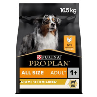 Pro Plan all sizes light / sterilised kuře 14 kg + 2,5 kg