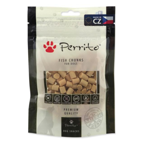 Pochoutka Perrito rybí kousky 100g