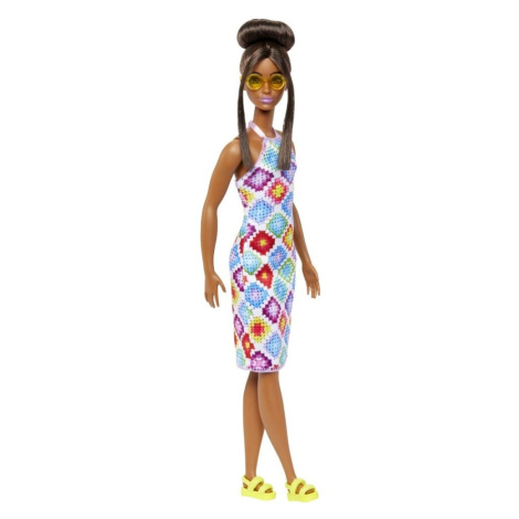 Mattel Barbie Modelka - háčkované šaty