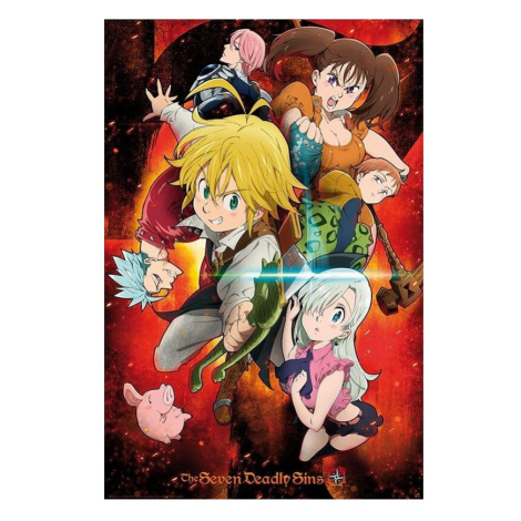Plakát The Seven Deadly Sins - Characters (25) Europosters