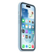 Apple iPhone 15 Silikonový kryt s MagSafe světle modrý MWND3ZM/A Světle modrá