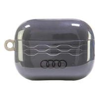 Pouzdro Audi IML Geometric Pattern AirPods Pro 2 cover gray AU-IMLAPP2-A6/D3-GY (AU-IMLAPP2-A6/D