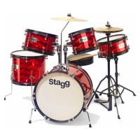 Stagg TIM JR 5/16B RD Dětská bicí souprava Červená