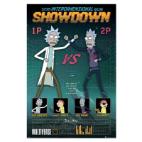 Plakát, Obraz - Rick and Morty - Showdown, 61x91.5 cm