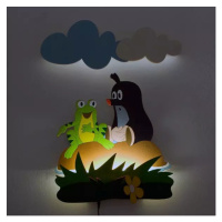 DoDo Dětská LED lampička Krtek a žába (s dálkovým ovladačem)