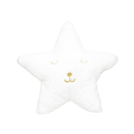 ATMOSPHERA dětský polštář hvězda bíla 39×39 cm