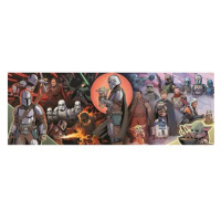 Trefl Panoramatické puzzle The Mandalorian: Dobrodružství 1000 dílků