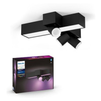 Philips Hue White and Color Ambiance Centris 3L Cross Ceiling Černá 50608/30/P7