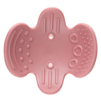 Canpol Babies senzorické chrastítko s kousátkem růžová
