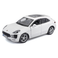 Bburago plus porsche macan white 1:24