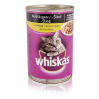 Whiskas konzerva s kuřecím masem ve šťávě 400 g