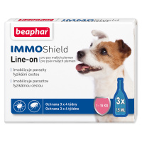 Beaphar Immo Shield pes S 3×1,5 ml
